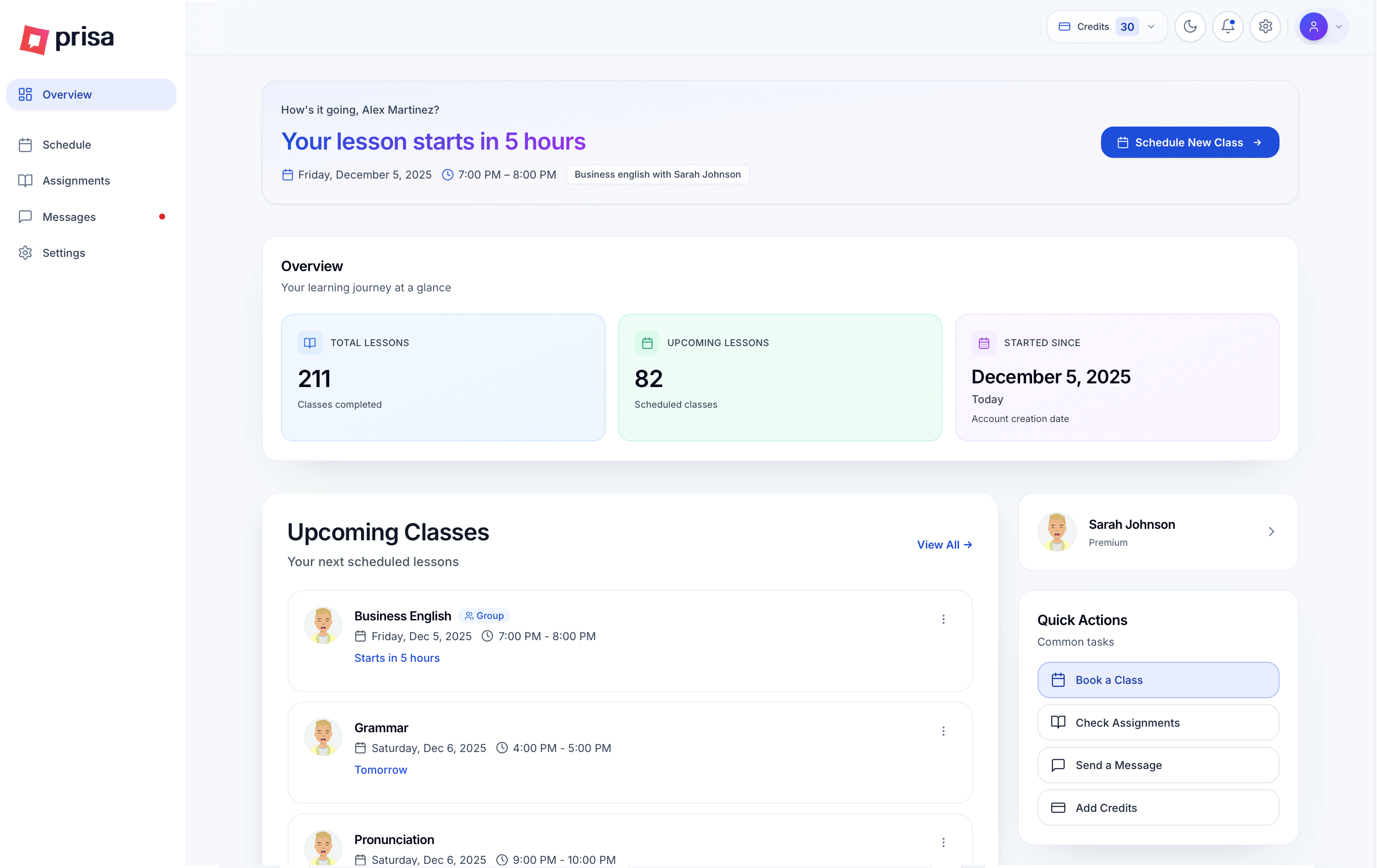 Student Portal Screenshot