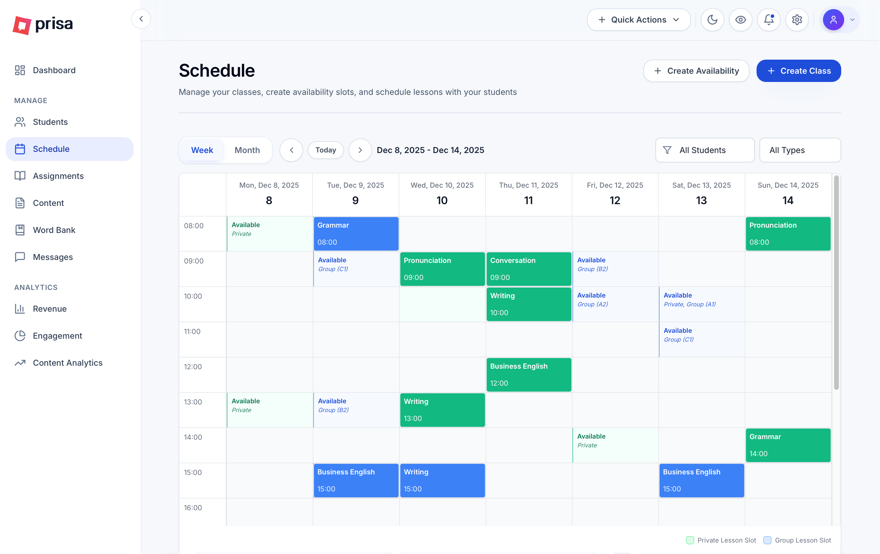 Tutor Suite Screenshot